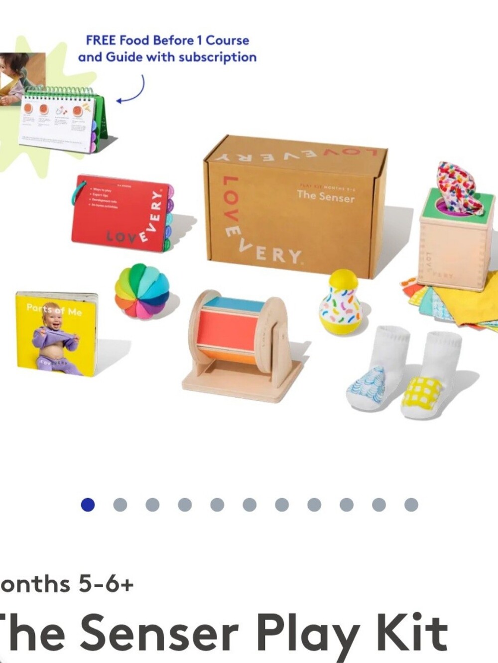 The Senser Play Kit - Months 5-6+